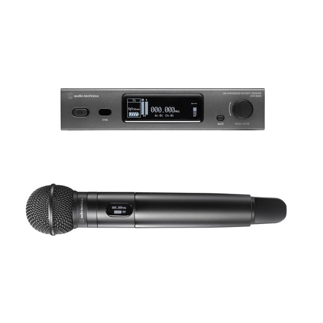 Audio-Technica ATW-3212/C510DE2 True Diversity UHF Bodypack Handheld Wireless System 470.125 - 529.975 MHz (Used) - used
