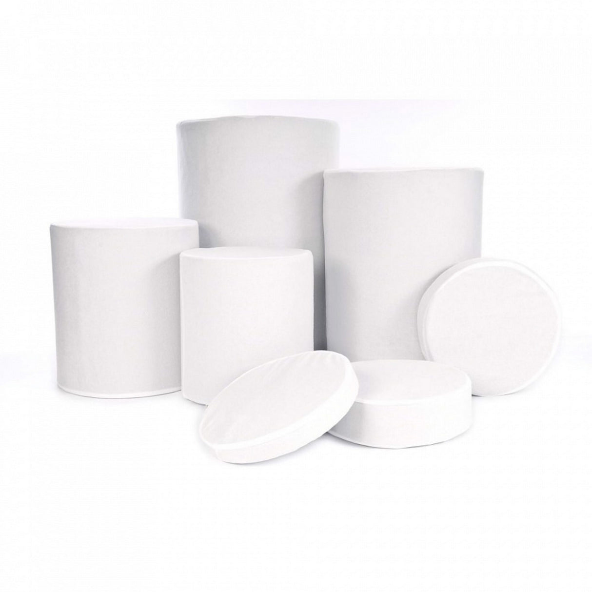 Lastolite LL LA8015 White Covers for Standard Posing Tubs 7 Set