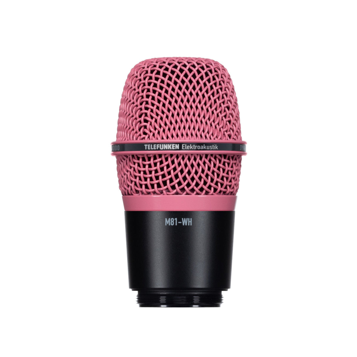 Telefunken M81-WH Supercardioid Universal Wireless Dynamic Microphone Capsule Pink