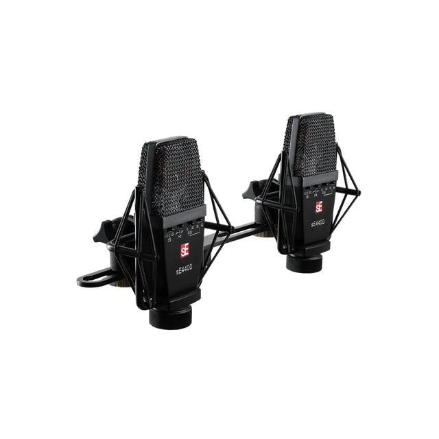 sE Electronics SE4400 P Multi-Pattern Large Diaphragm Vintage Microphone Matched Pair