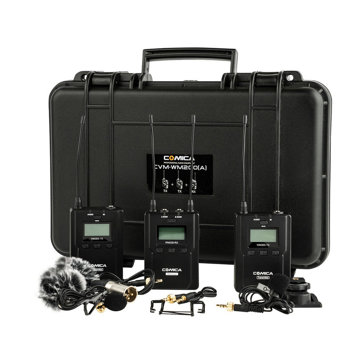 Ikan CVM-WM200A Comica Dual-Transmitter Lavalier Microphone Kit