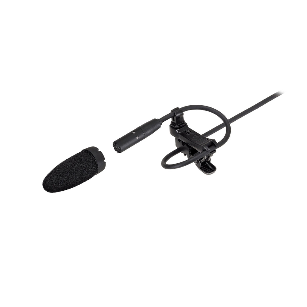 Audio-Technica BP898 Cardioid Condenser Lavalier Microphone 4 Pin Connector