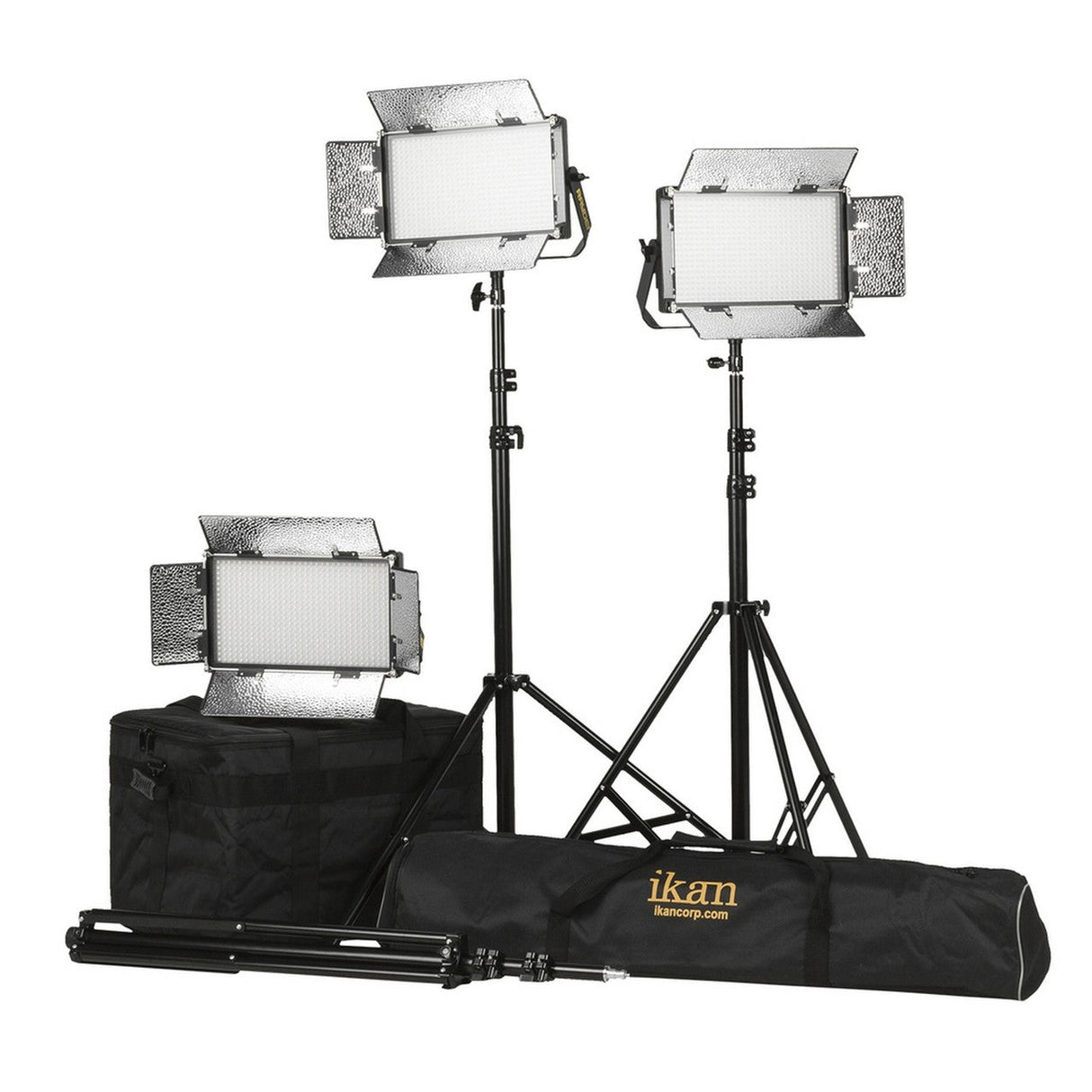 Ikan RB5-3PT-KIT Rayden Half x 1 Bi-Color 5600K LED Light Kit