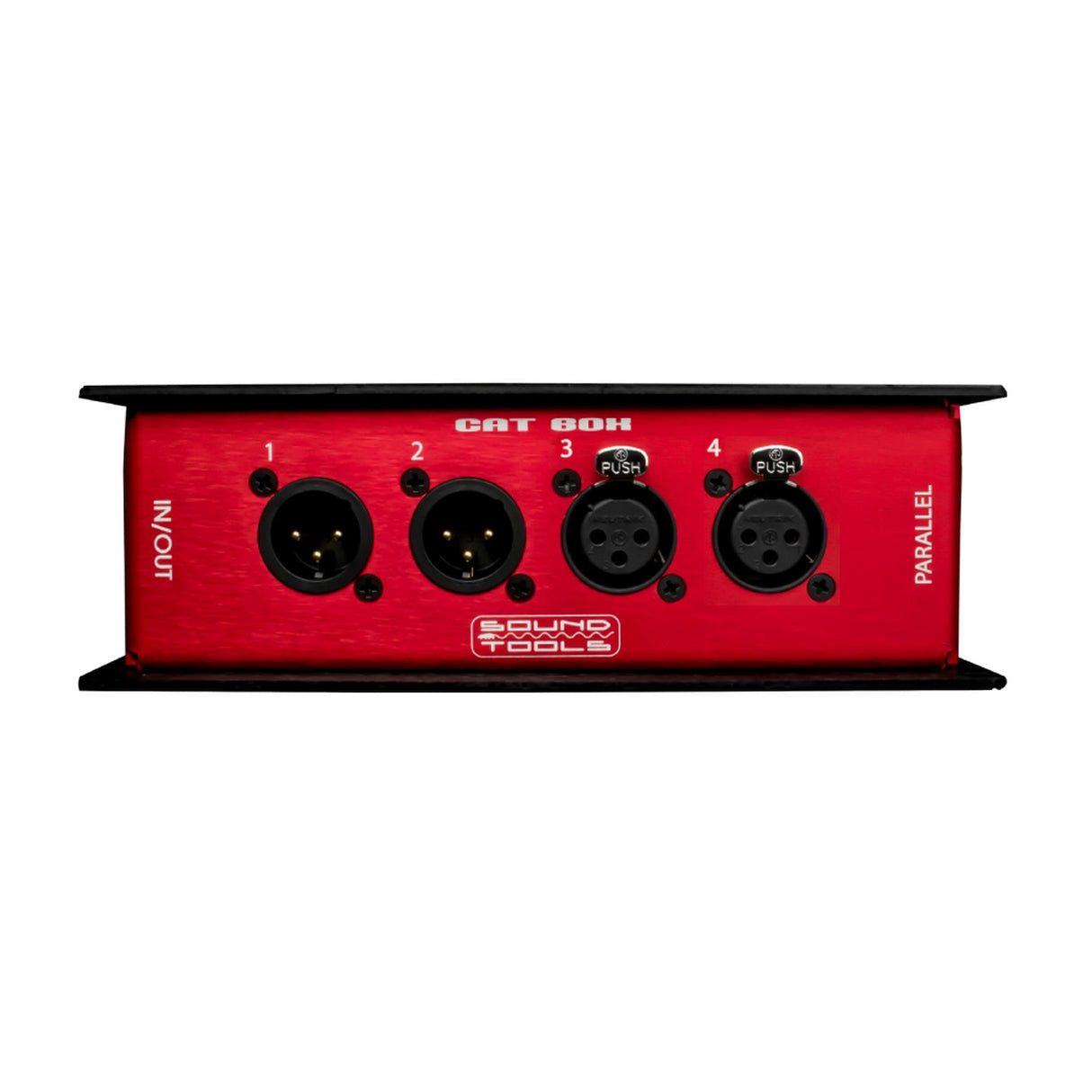 SoundTools CAT Box 2 Male/2 Female XLR to etherCON Stage Box with Parallel