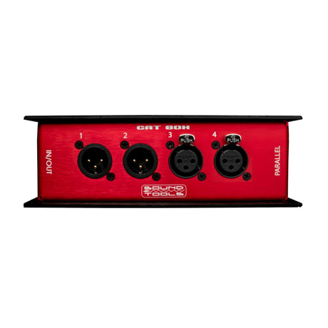 SoundTools CAT Box 2 Male/2 Female XLR to etherCON Stage Box with Parallel