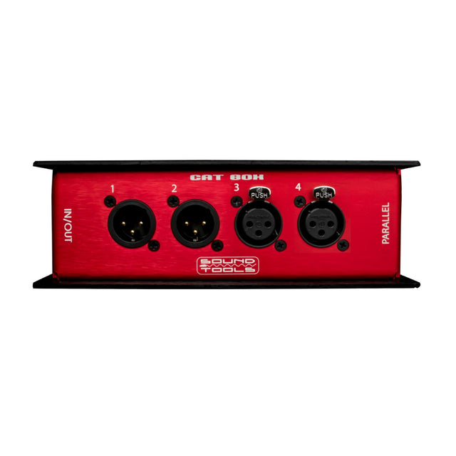 SoundTools CAT Box 2 Male/2 Female XLR to etherCON Stage Box with Parallel