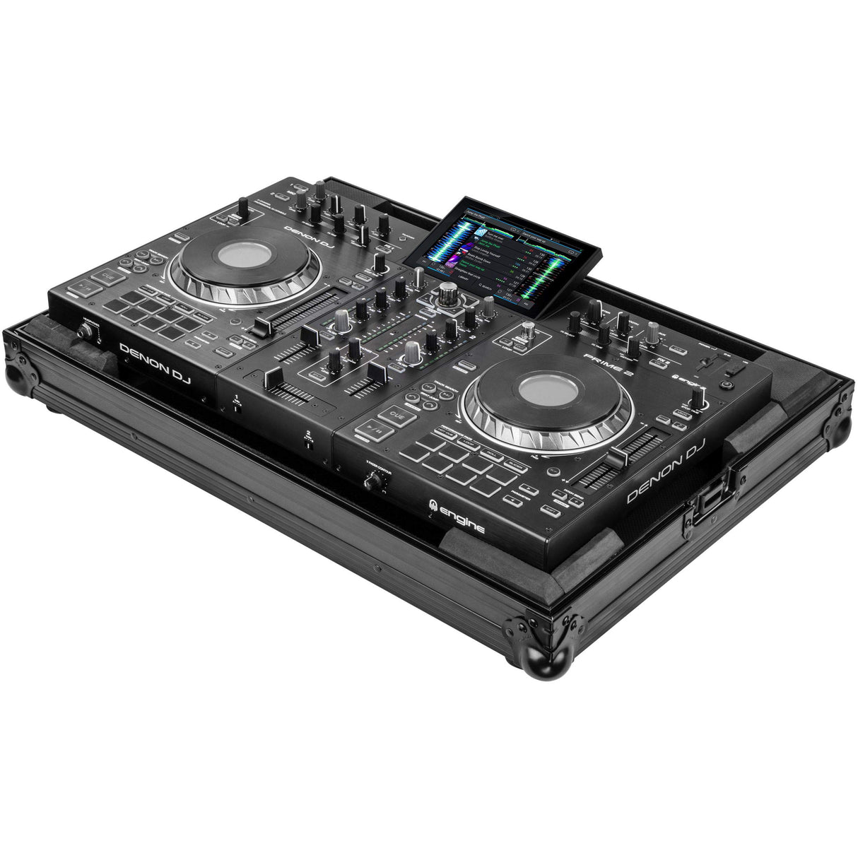 Odyssey Low Profile DJ Controller Case for Denon Prime 2 Black Label