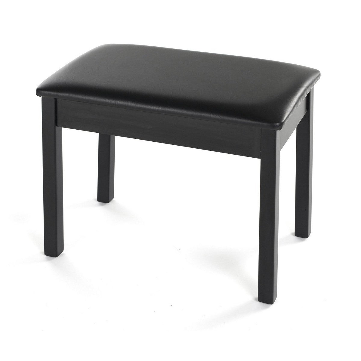 Yamaha BB1 Black Wood Padded Piano Bench for Digital Pianos with a Black Finish