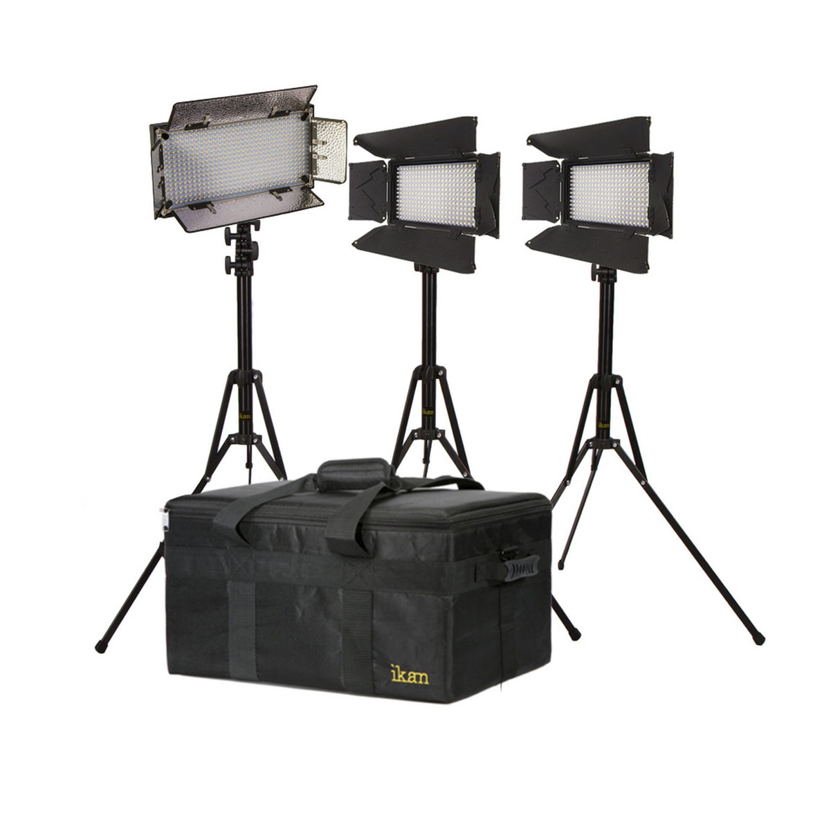 Ikan IBK23150-v3 3-Point Small Interview Dual Color LED Light Kit