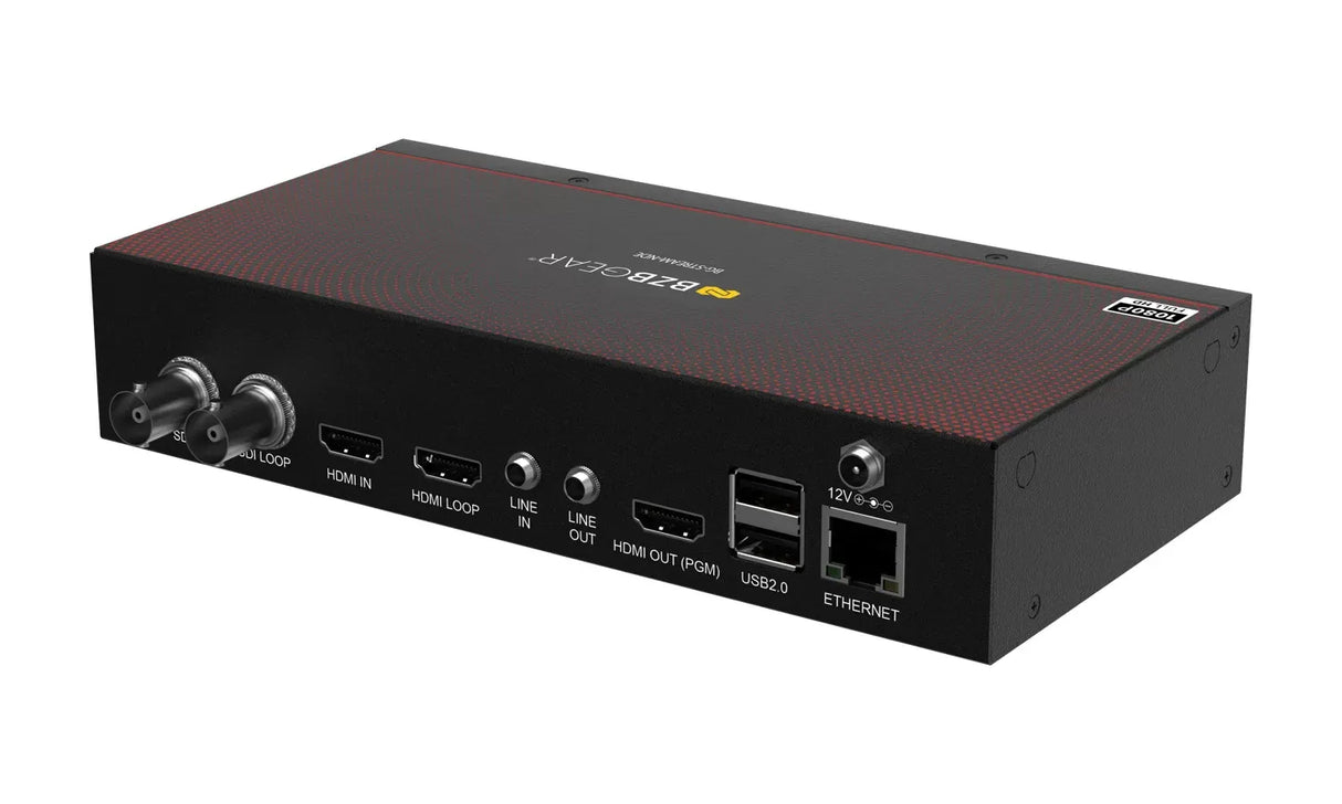BZBGEAR Professional Full HD SDI & HDMI Streaming Encoder / Decoder