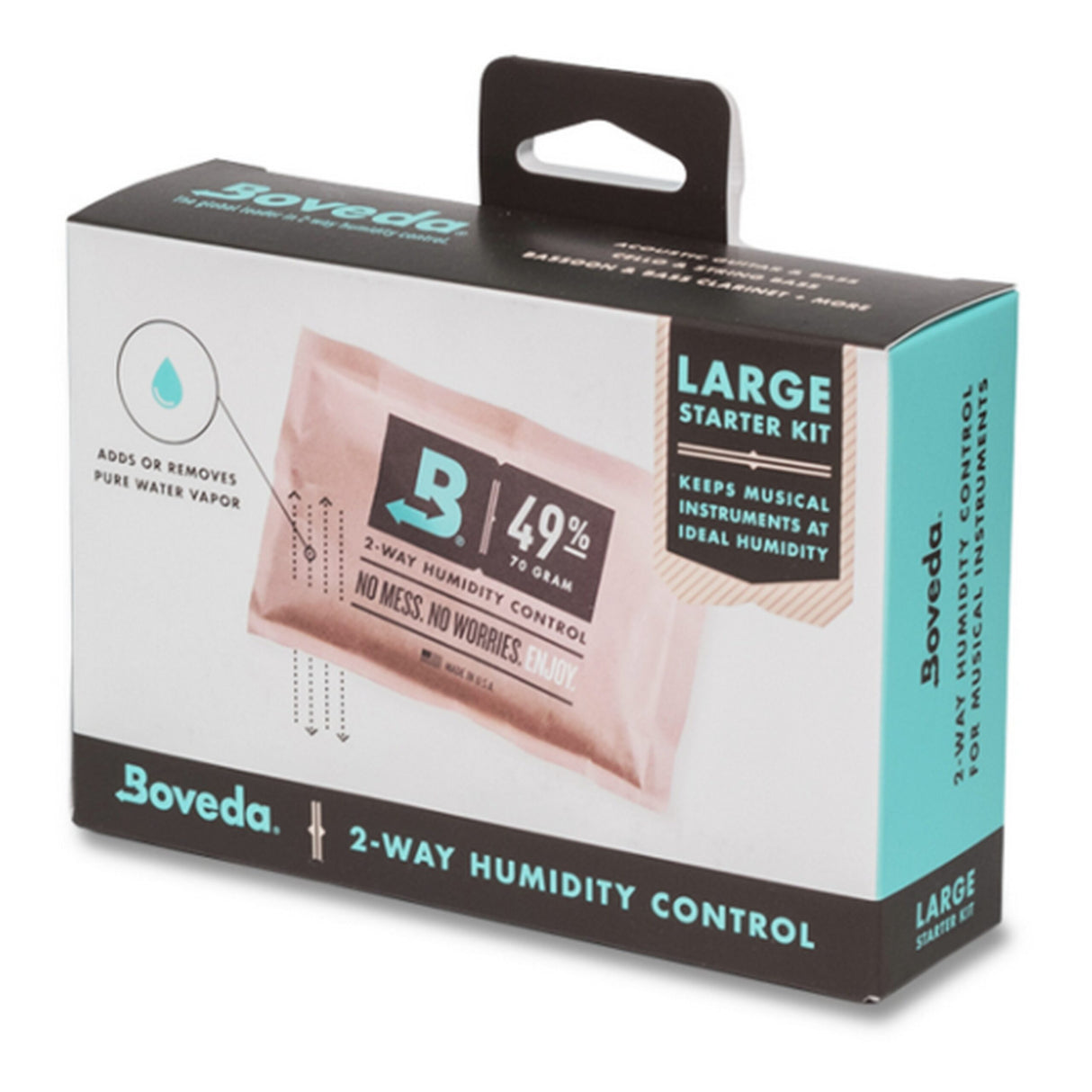 Boveda BVMFK-LG Starter Kit Humidity Control for Instruments Large