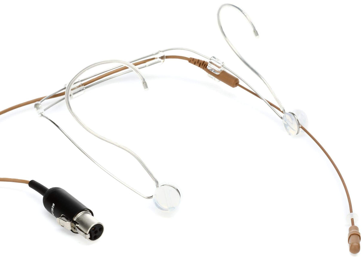 Shure DH5C/O-MTQG DuraPlex Omnidirectional Headset Microphone Cocoa MTQG Connector