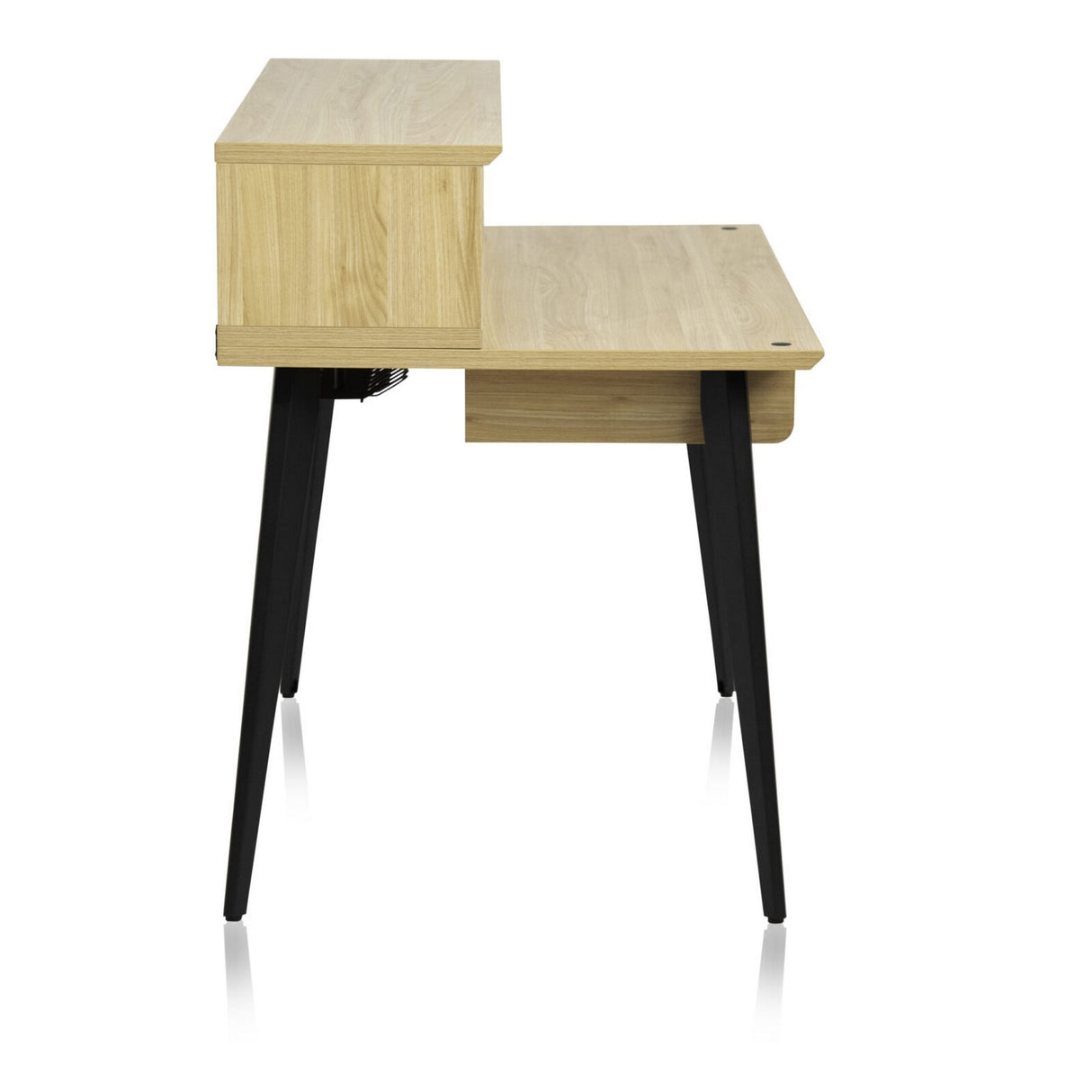 Gator GFW-ELITEDESK-MPL Elite Series Furniture Desk Natural Maple Matte Finish