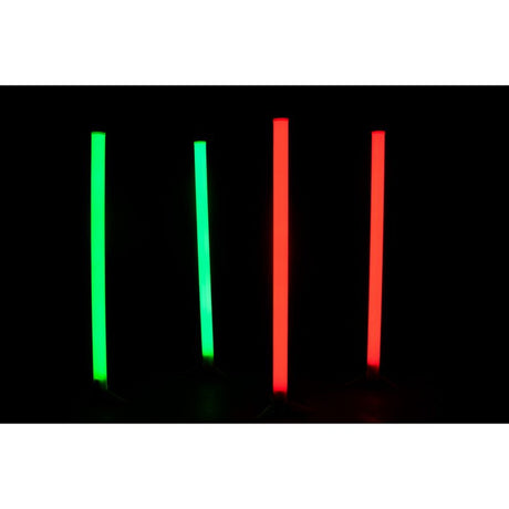 Eliminator Lighting LED BP TUBES 4 PAK Rechargeable Battery Powered Color Changing Plastic LED Tube 4-Pack