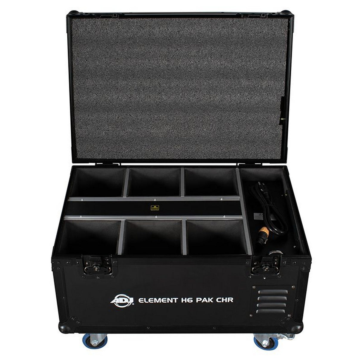 ADJ Element H6 Pak Chr All-In-One RGBAW + UV LED PAR Pack Chrome