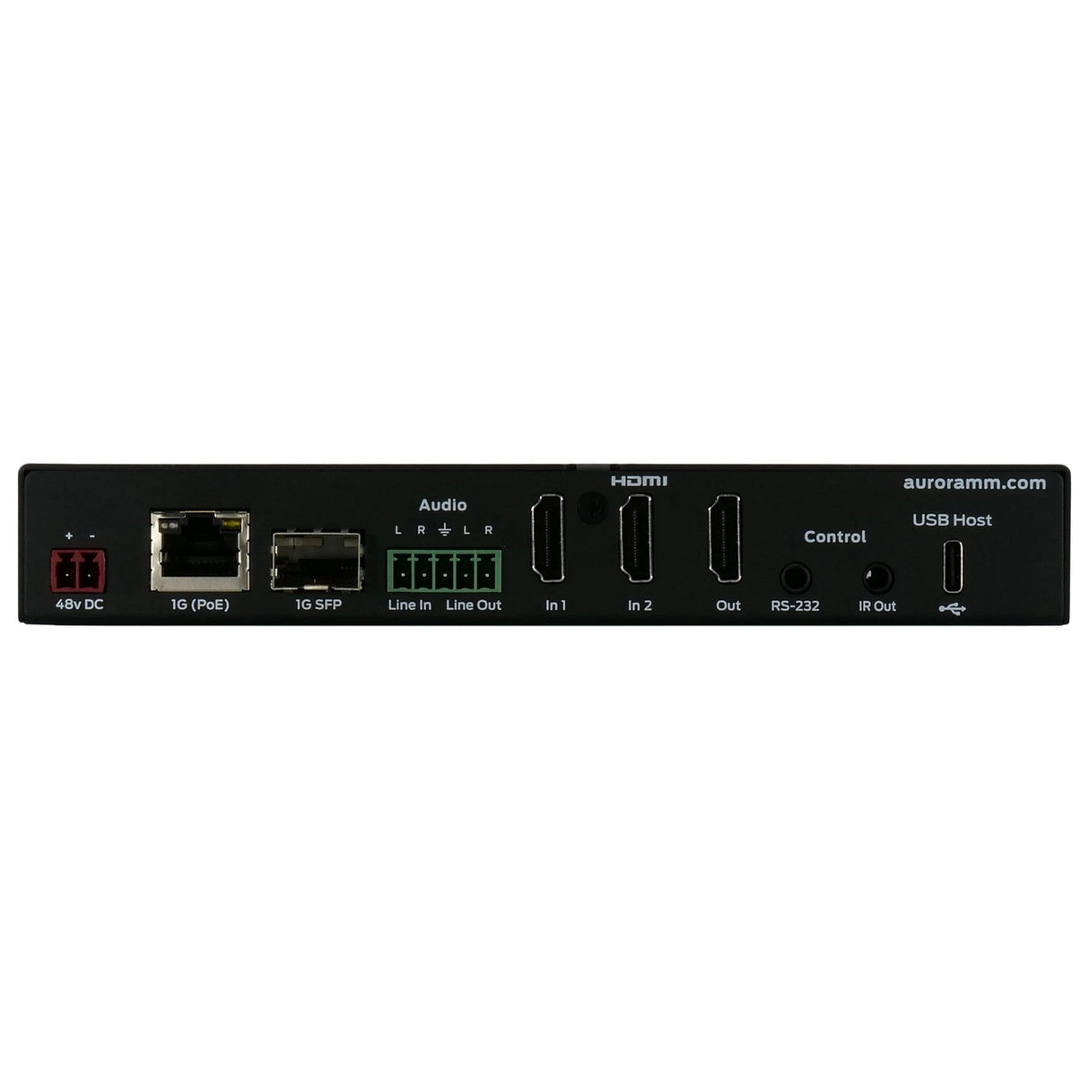 Aurora VPX-TC1-Pro 4K60 1Gbps AV over IP Transceiver
