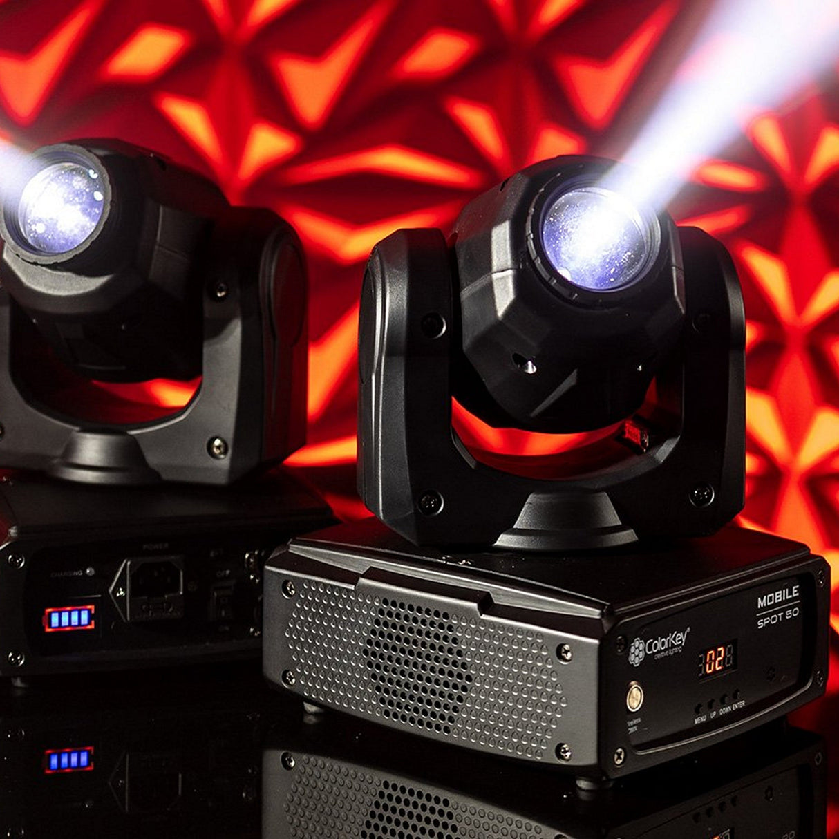 ColorKey Mobile Spot 50 50W LED Moving Head Spot Light