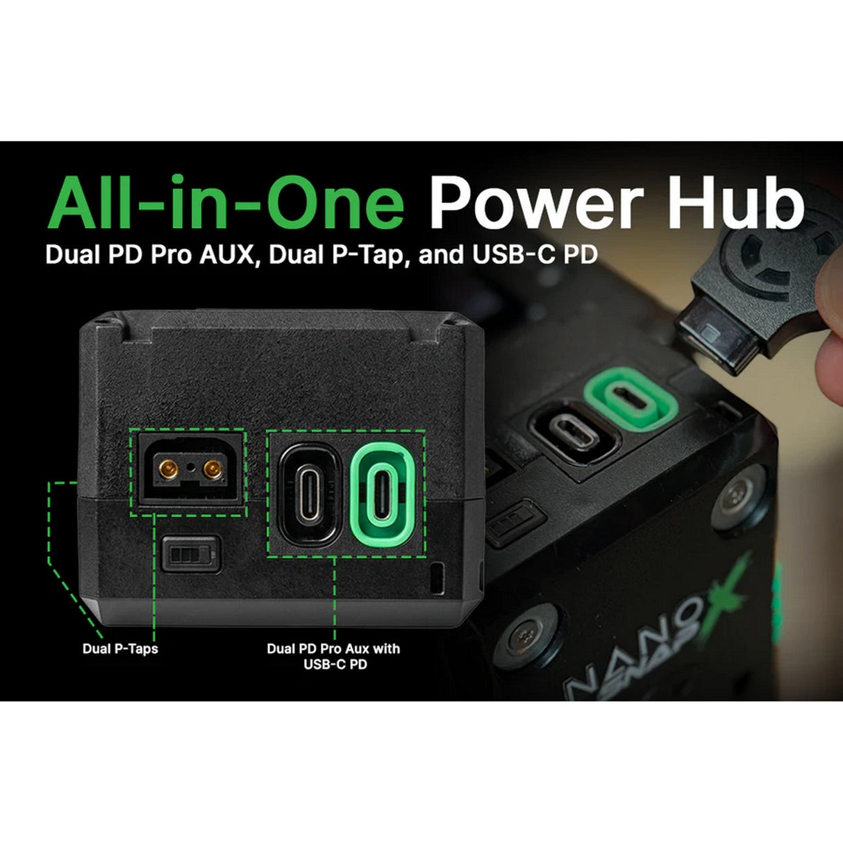 Core SWX NANO X SNAP 99Wh Series Camera Battery, V-Mount