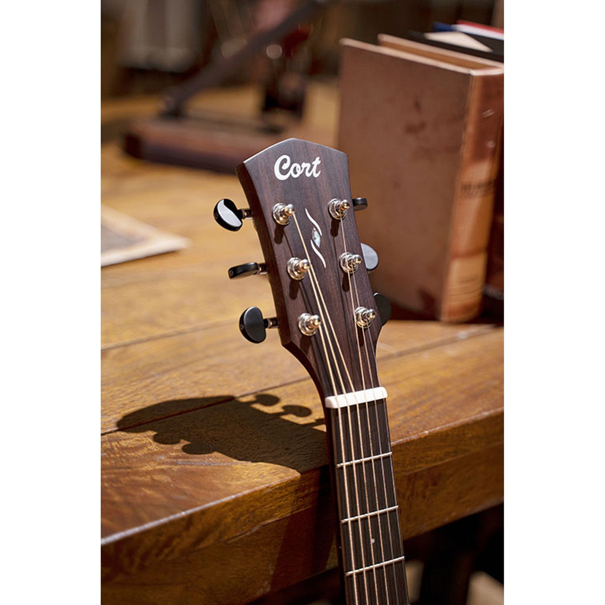 Cort CORE OC Acoustic Electric Guitar Core Mahogany - guitar