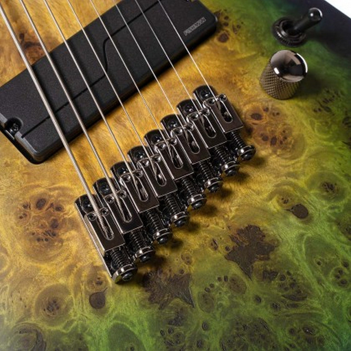 Cort KX508 Multi-Scale II 8-string Guitar Mariana Blue Burst - guitar