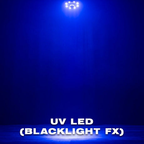 Eliminator Lighting Furious Three RGUV 5 x 5W RGBWA LED Moonflower/Wash Fixture