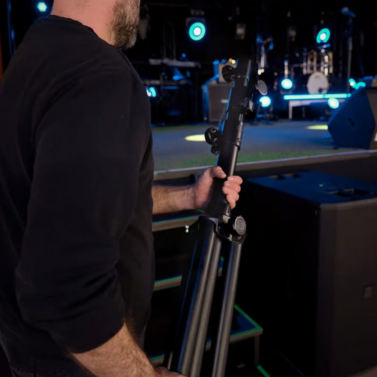 Gravity TLS 551 B Touring Series Steel Light Stand with LockPin