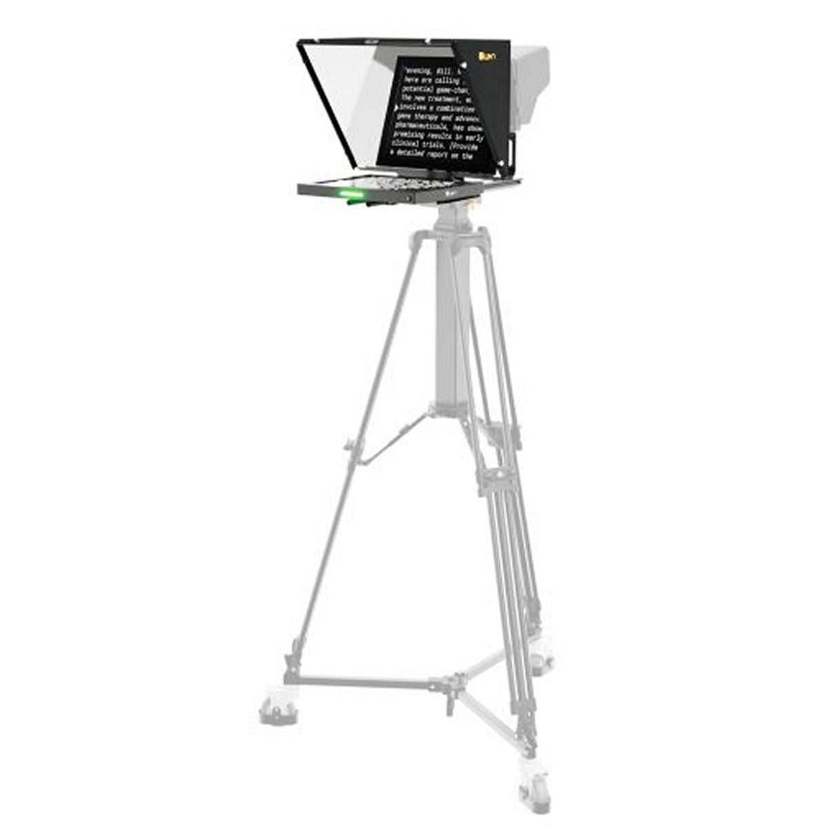 Ikan PT415W 15-inch Teleprompter Pedestal Dolly Turnkey System