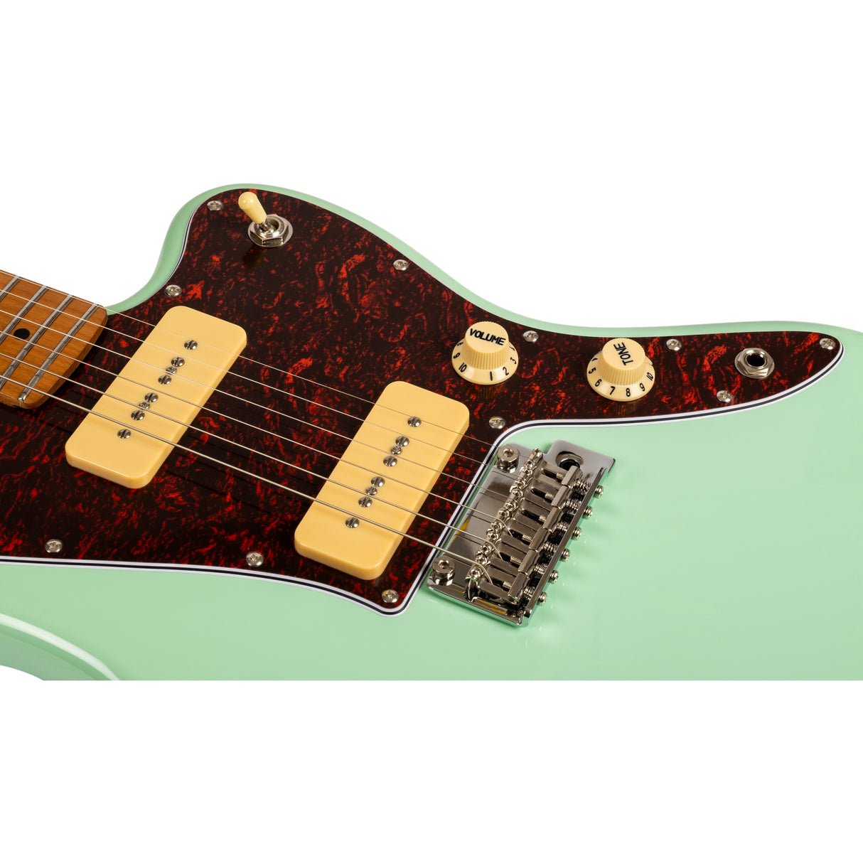 Jet Guitars JJ-300 P90 SFG Electric Guitar, Sea Green Finish