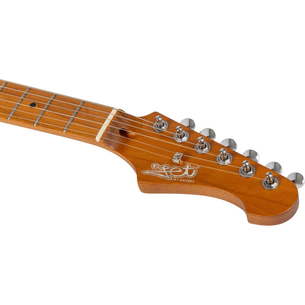 Jet Guitars JS-300 Mini Red Electric Guitar, Red