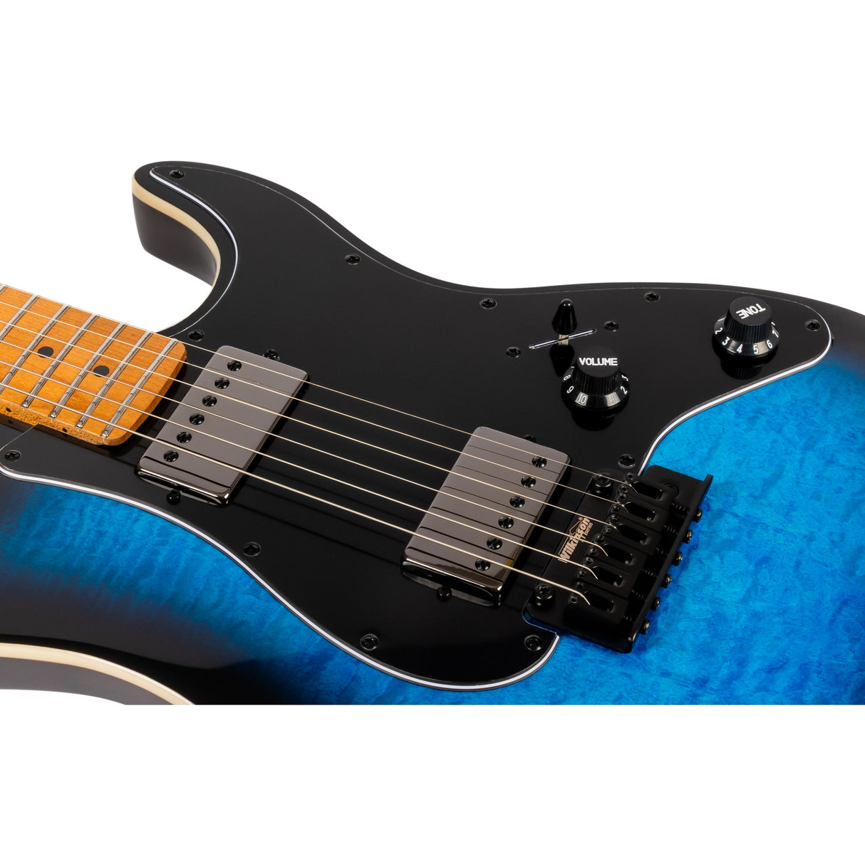 Jet Guitars JS-450 BLB Electric Guitar, Blue Burst Finish