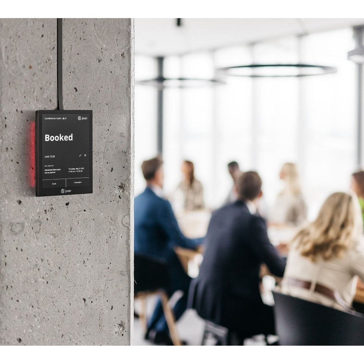 Joan 6 Pro Meeting Room Scheduler Display