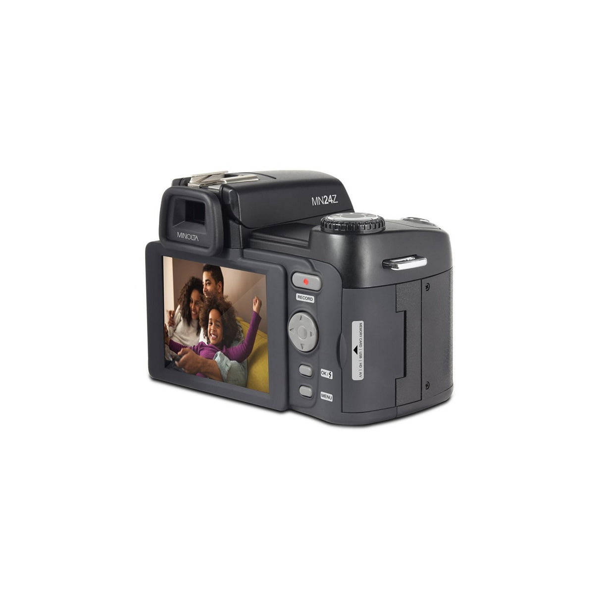Minolta MN24Z 33 MP 1080p HD Digital Camera with Interchangeable Lens Kit Black