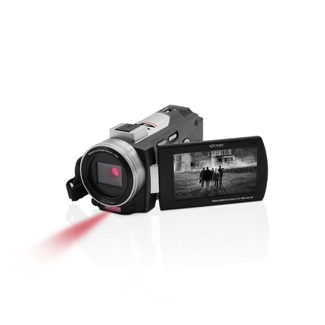 Minolta MN2K50NV 2.7K Ultra HD 48 MP Night Vision Camcorder Black