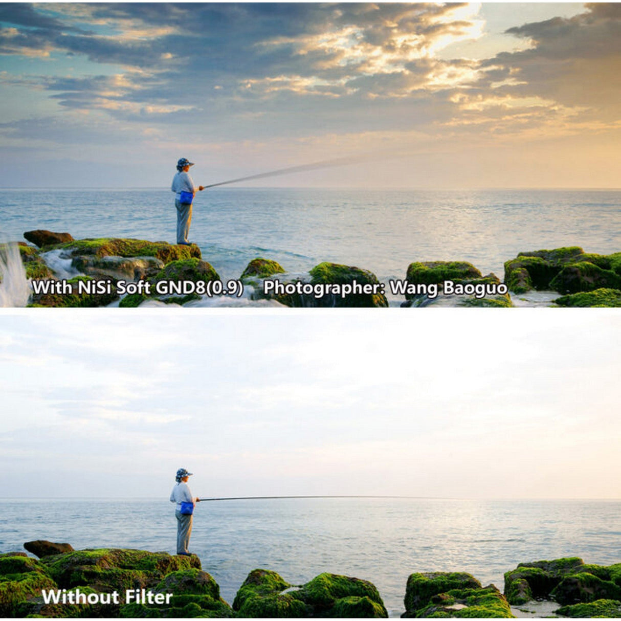 NiSi 100x150mm Nano IR Soft Graduated Neutral Density Filter ND16 (1.2) 4 Stop