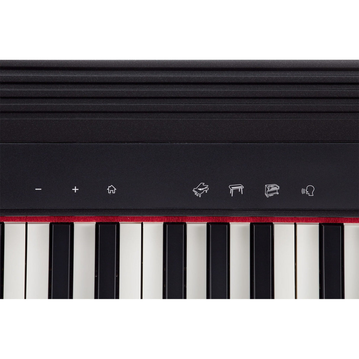 Roland GO-61P keyboard with built-in speakers and controls