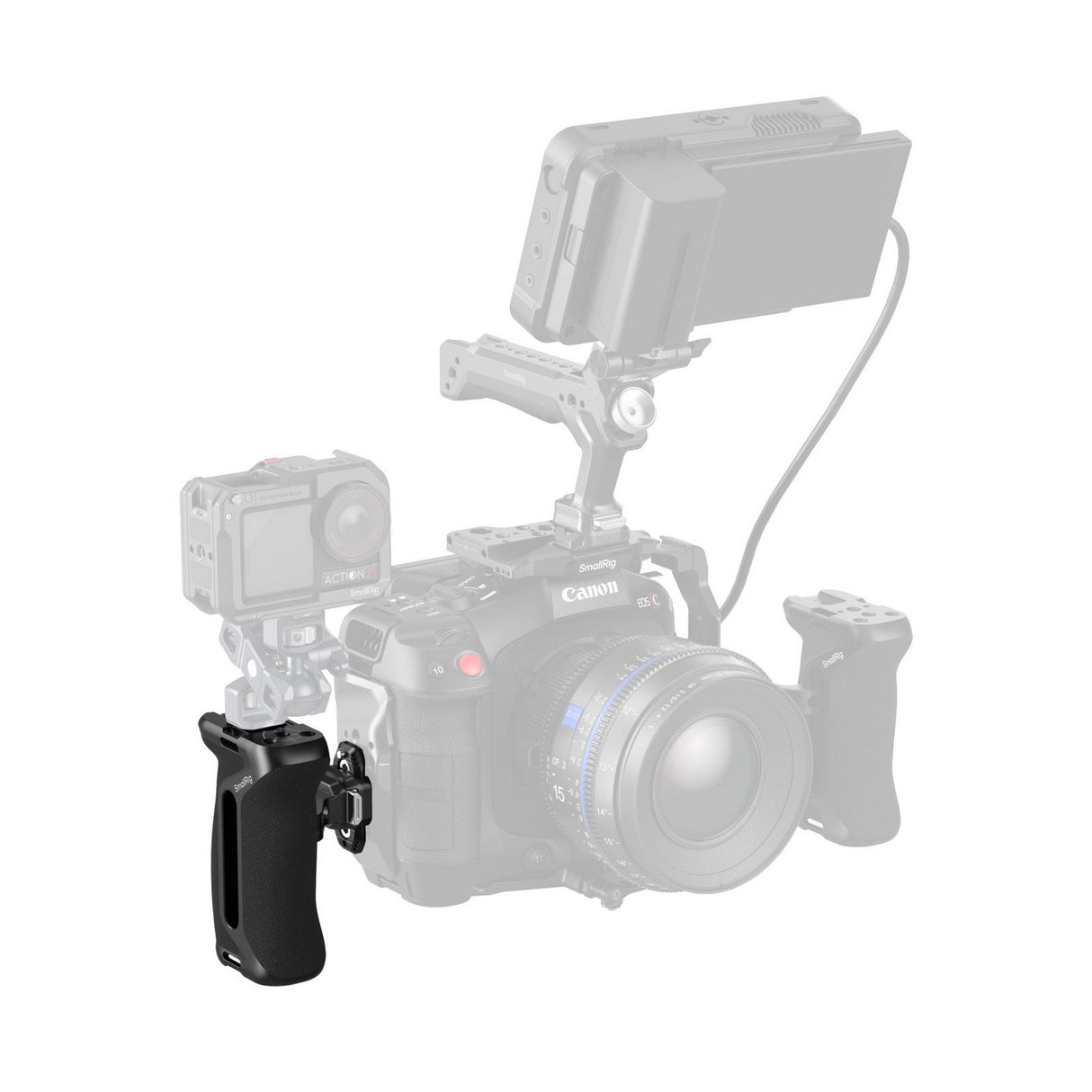 SmallRig 5633 HawkLock H21 Quick Release Side Handle Camera Rig Accessory