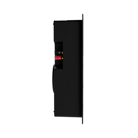 Sonance VX Series 6-Inch Rectangle In-Wall Speaker with White Micro Trim Grille Pair