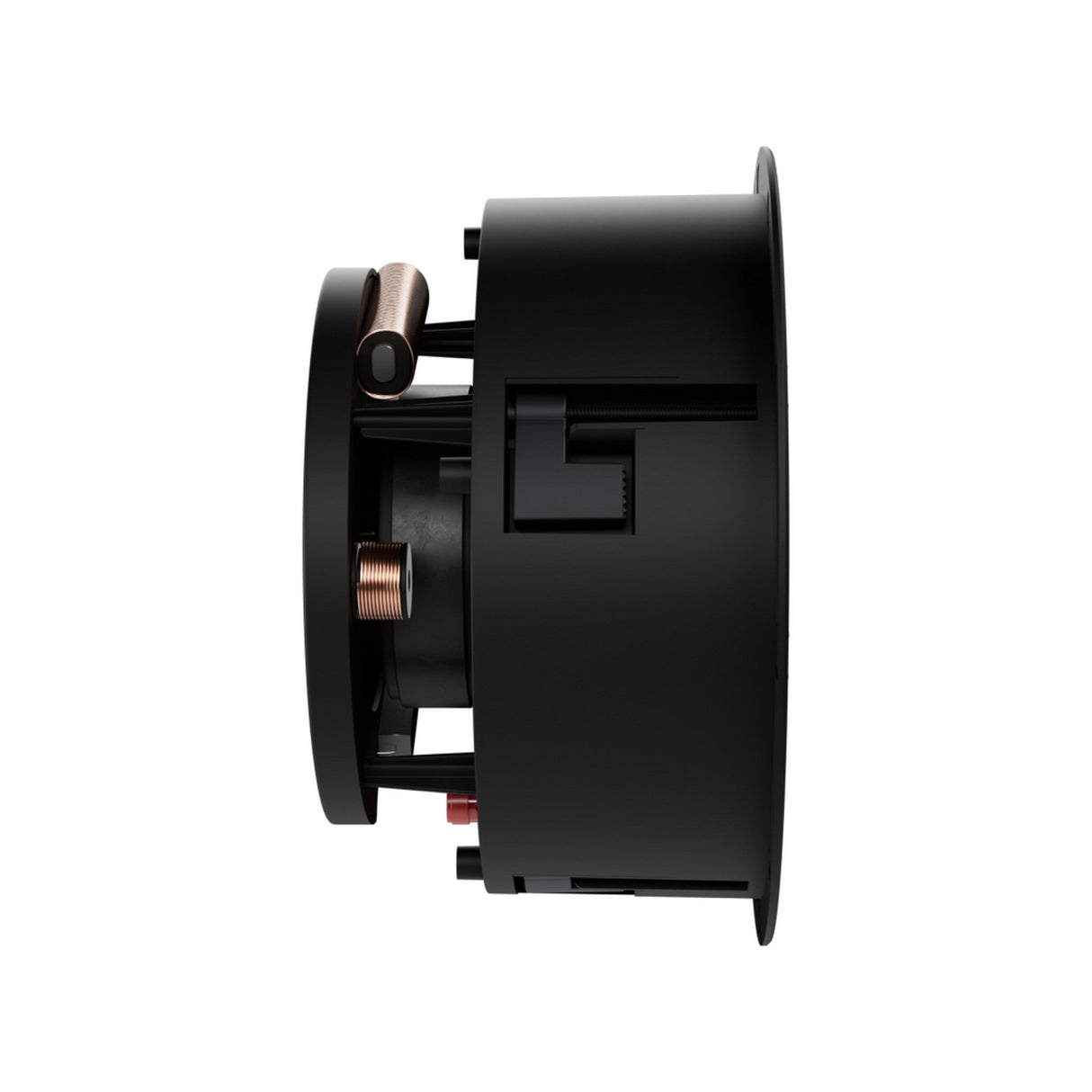 Sonance VX Series 6-Inch Round In-Ceiling Speaker with White Micro Trim Grille Pair