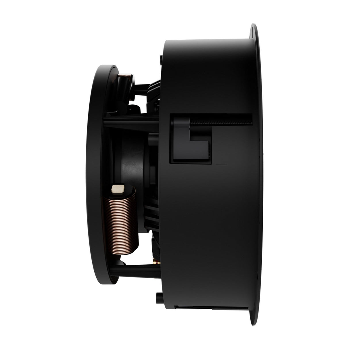 Sonance VX82R 8-Inch Round In-Ceiling Speaker with White Micro Trim Grille Pair