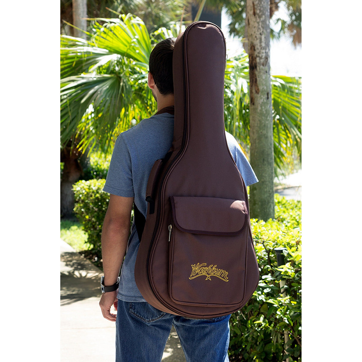 Washburn Apprentice G-Mini 5 6-String Acoustic Guitar - guitar