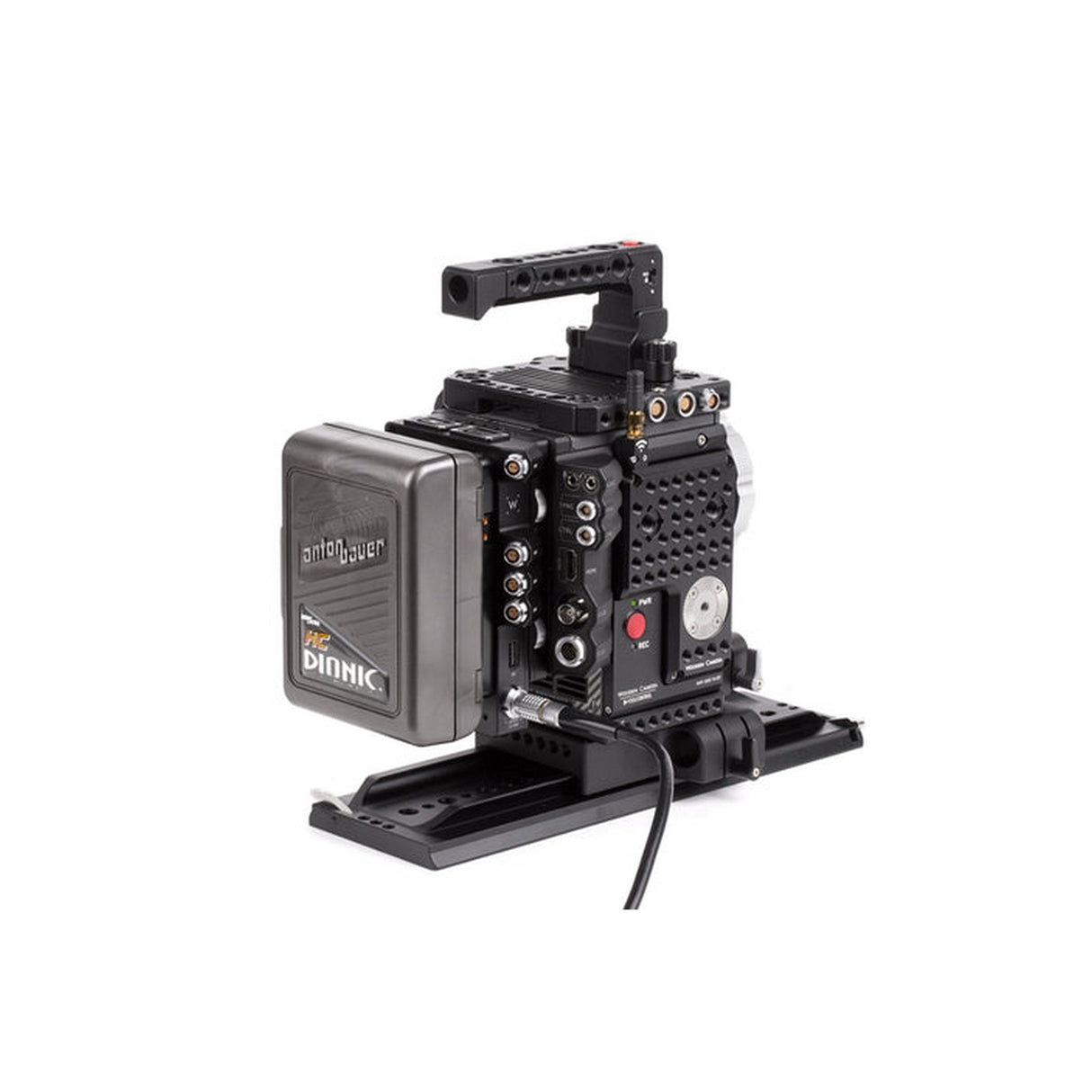 Wooden Camera D-Box for RED DSMC2 Camera, Gold Mount