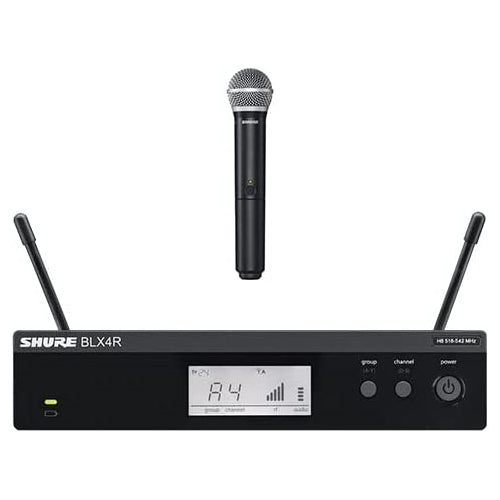 Shure BLX24R/PG58 Wireless Handheld Microphone System - H10 542-572 MHz