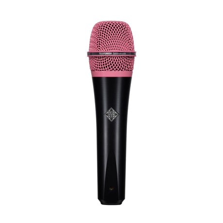 Telefunken M80 Supercardioid Handheld Dynamic Microphone Black with Pink Grille