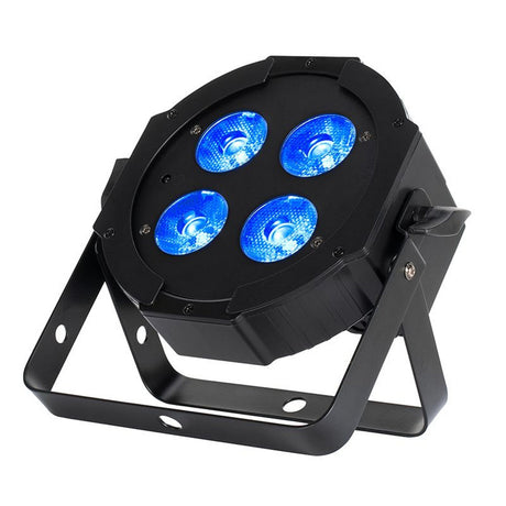 Eliminator Lighting Mega Hex L Par 4 x 20-Watt 6-In-1 RGBLA + UV LED Par Fixture