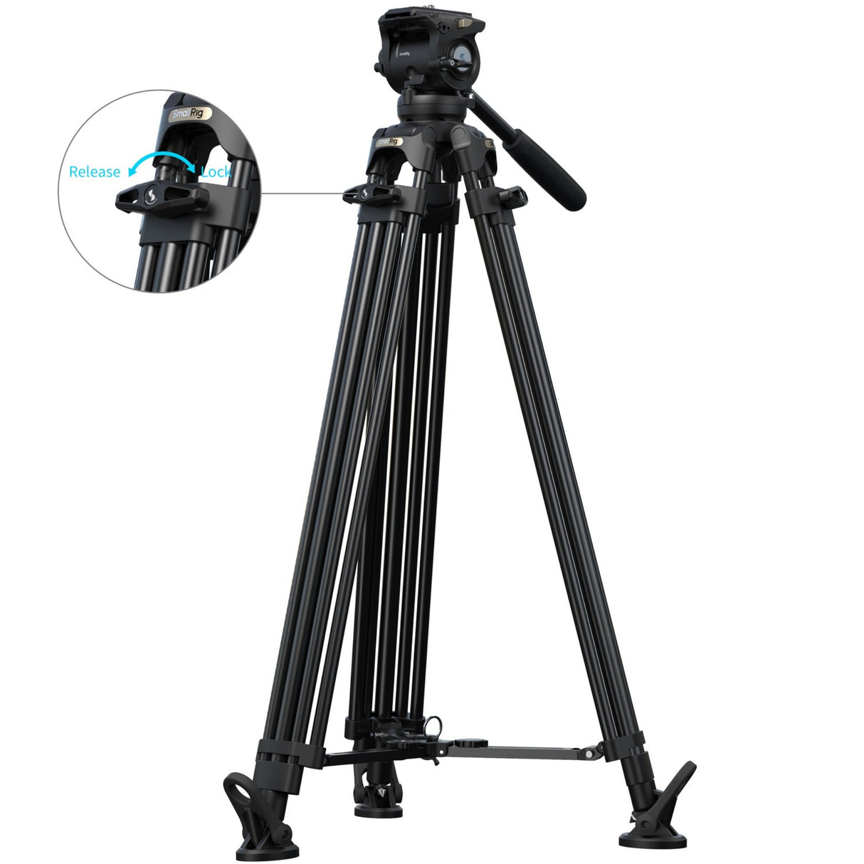 SmallRig 5579 FSD16 FreeSpeed Heavy-Duty Aluminum Alloy Tripod