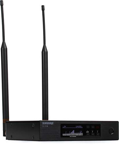 Shure QLXD4 Half-Rack Single Channel Receiver - G50: 470 - 534 MHz