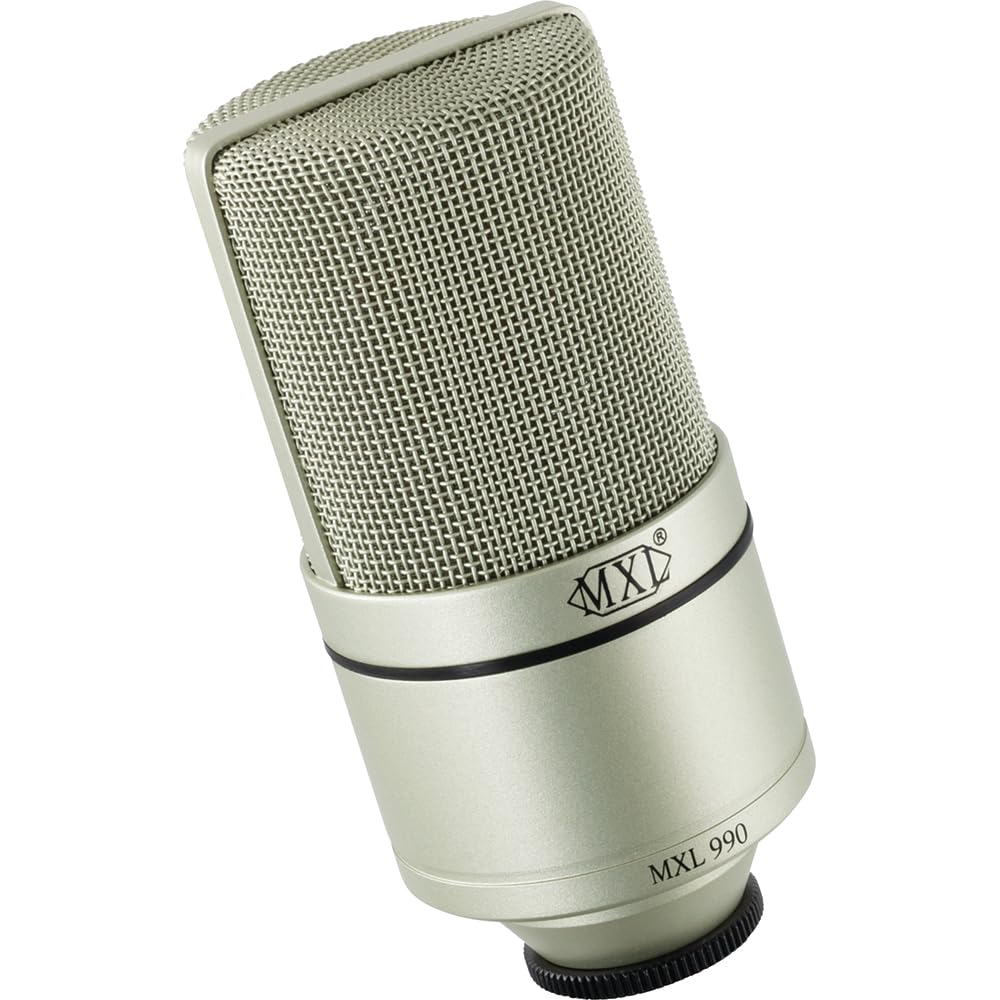 MXL 990 Studio Condenser Cardioid Microphone
