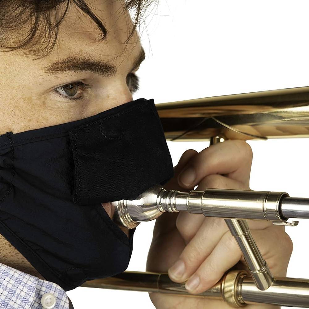 Gator GBOM-LARGEBK Large-Size Wind Instrument Double-Layer Face Mask