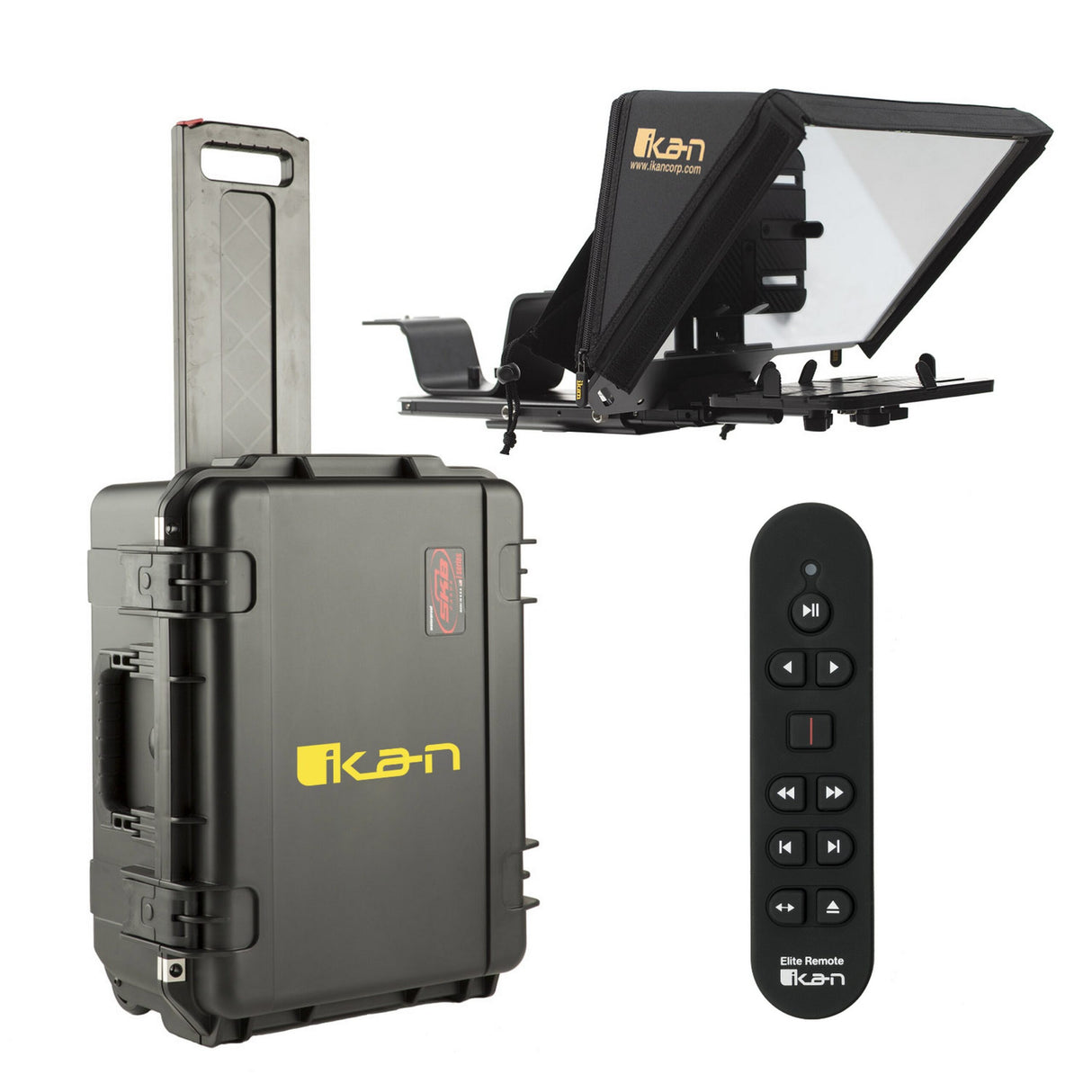 Ikan PT-ELITE-PRO2-TKRC Universal Teleprompter for iPad Pro and Tablet