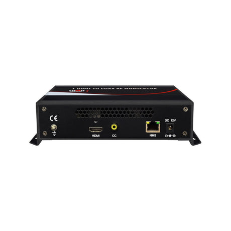 Thor Fiber H-HDMI-CC-RF Networked HDMI HD Video to Coax Digital RF Modulator with Closed Captioning